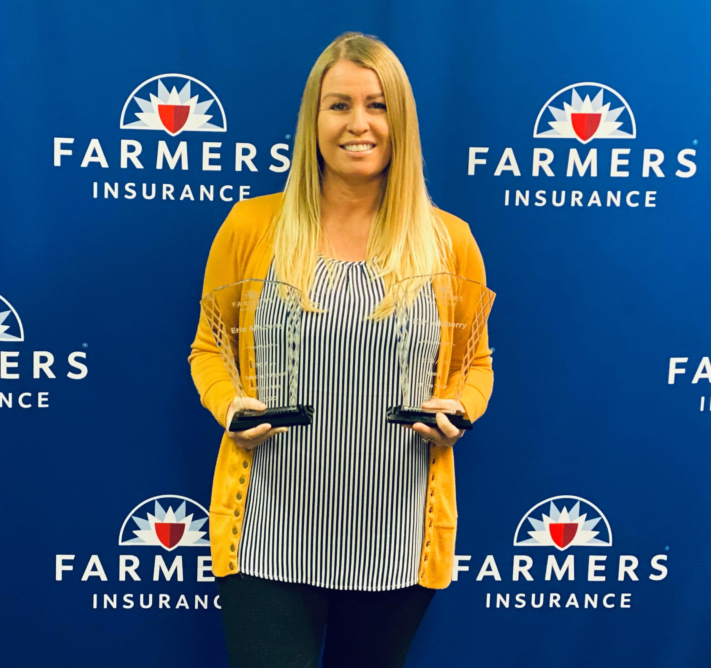 District 30 2020 Agency of the Year award from Erin Allsberry's public Farmers profile